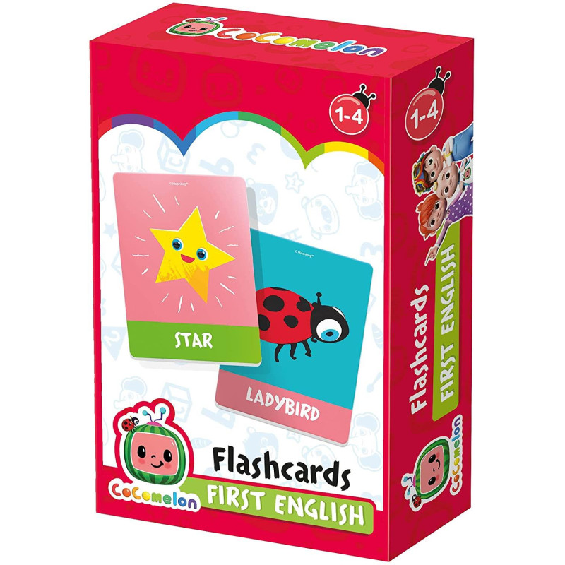 COCOMELON FLASHCARDS FIRST ENGLISH