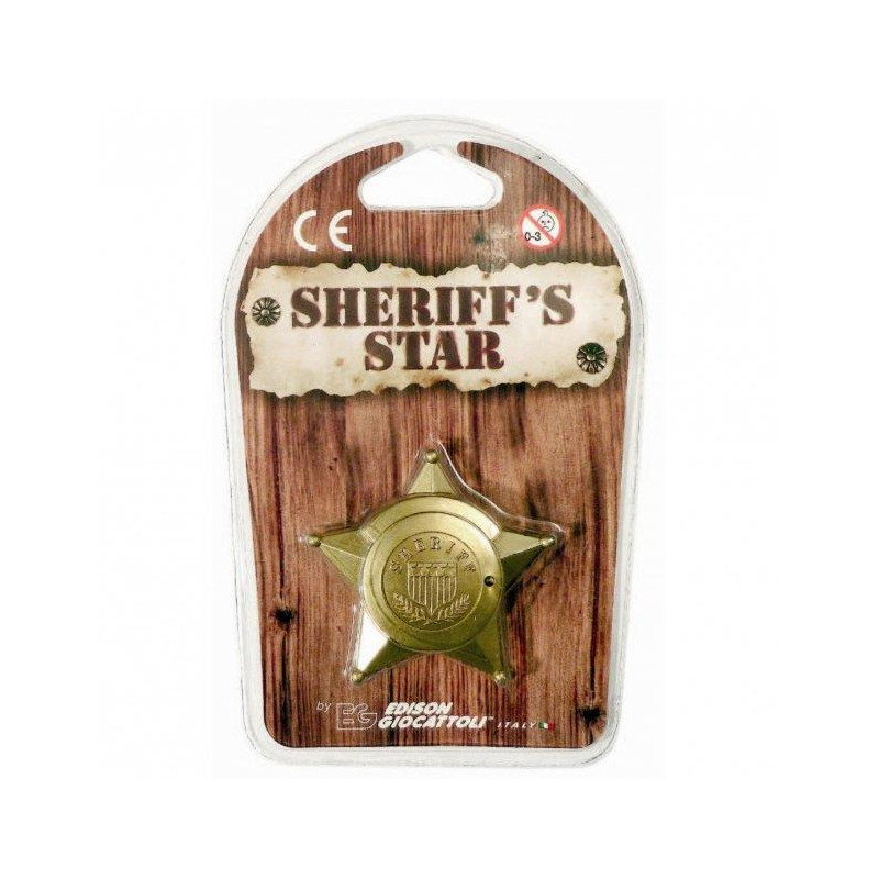 SHERIFF'S STAR BLISTER