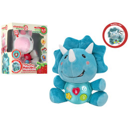 UNICORNO DINO PELUCHE MUSICALE B/O