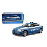 AUTO BURAGO POLIZIA ALFA ROMEO GIULIA 1:24