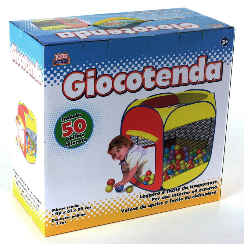 GIOCO TENDA+50 PALLINE