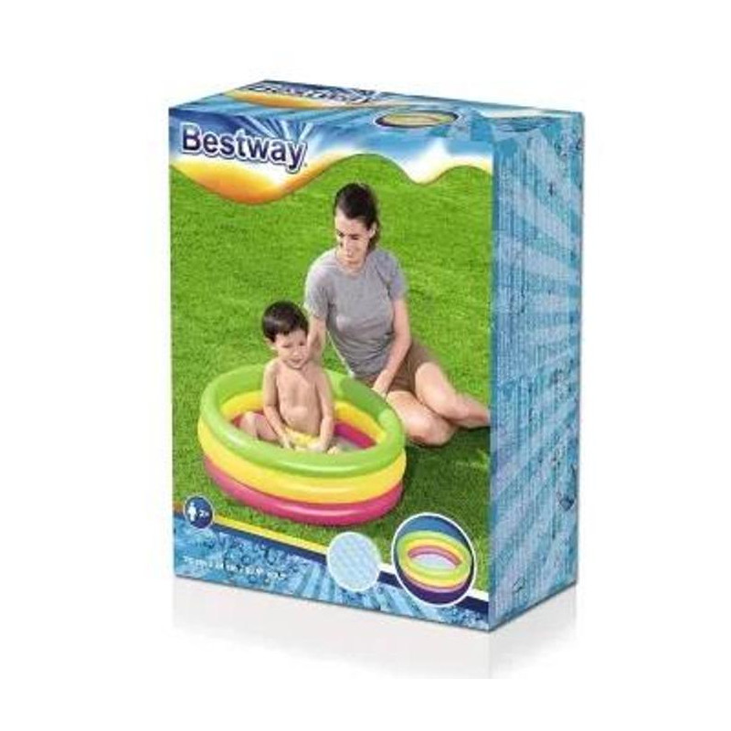 PISCINA SUMMER 3 ANELLI CM.70X24 BESTWAY