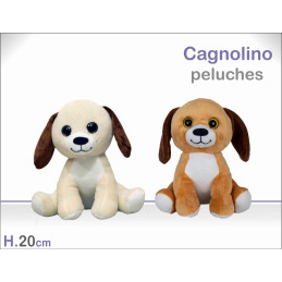 PELUCHE CANE SEDUTO CM.20