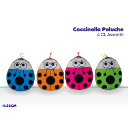 PELUCHE COCCINELLA CM.23