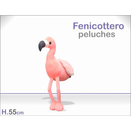 PELUCHE FLAMINGO CM.55