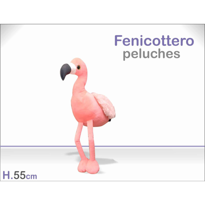 PELUCHE FLAMINGO CM.55