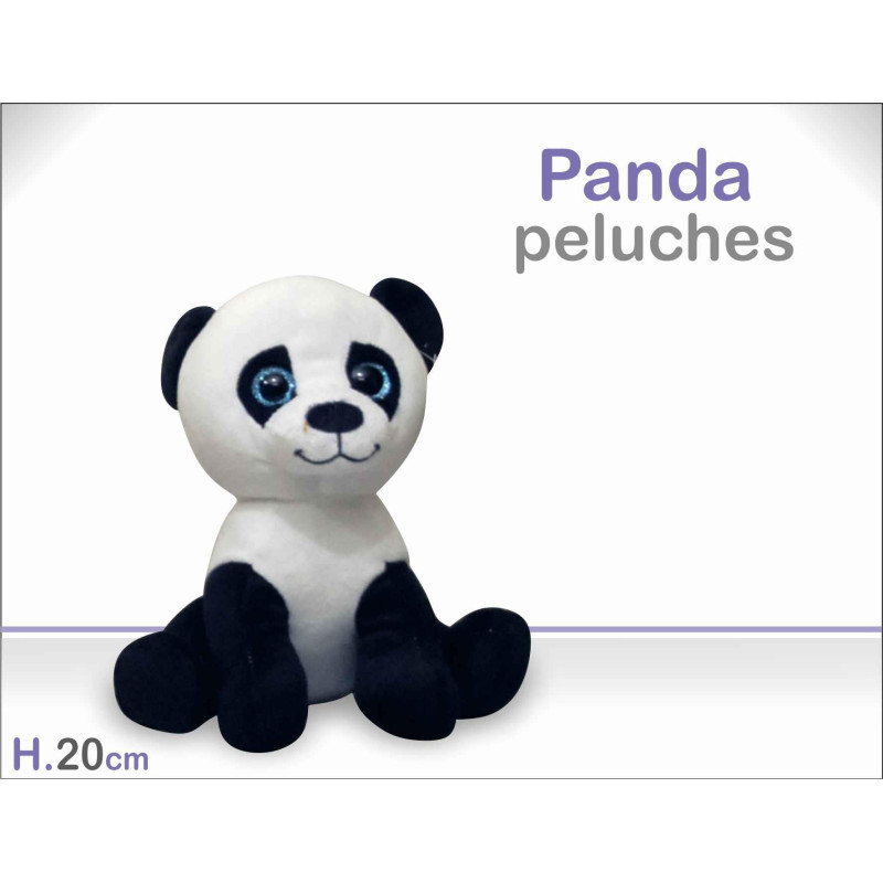 PELUCHE PANDA SEDUTO CM.20