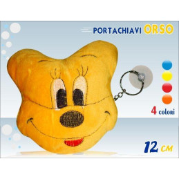 PELUCHE PORTACHIAVI ORSO CM.12