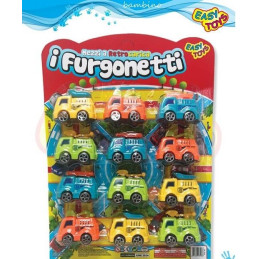 BLISTER MEZZI DI TRASPORTO I FURGONETTI RETROC.