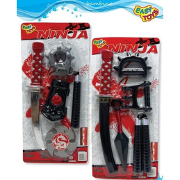 BLISTER NINJA CON SPADA MANGANELLO+ACCESSORI
