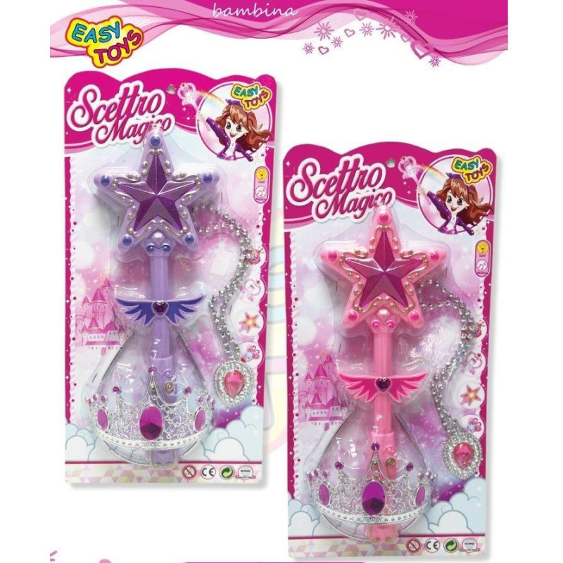 BLISTER SCELTRO MAGICO CON LUCI E SUONI B/O