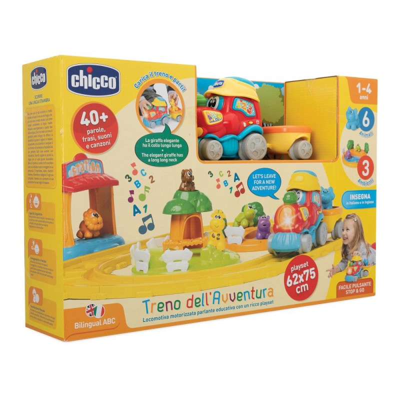 GIOCO ABC TRENO DELL'AVVENTURA ITA/EN