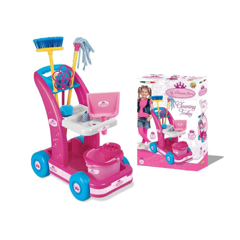 CARRELLO PULIZIE PRINCESS 39x57x14 CM.