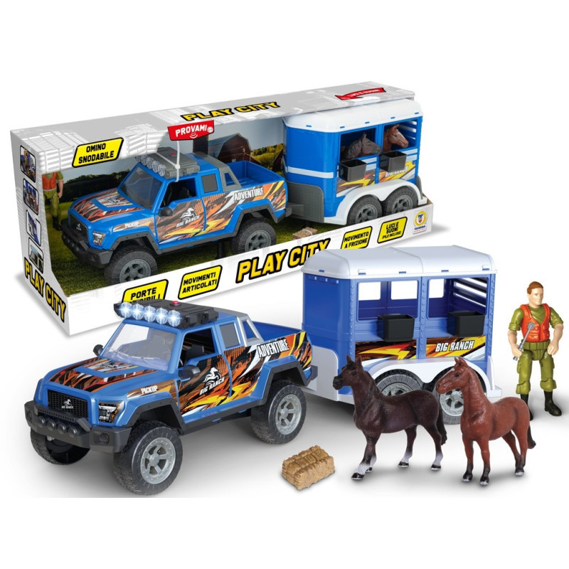 PLAYSET TRASPORTO CAVALLI LUCI E SUONI