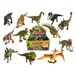 ESPOSITORE DINOSAURI 20 CM.12 PEZZI