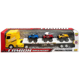 CAMION PORTAUTO FRIZIONE 16x60,5x10,5cm