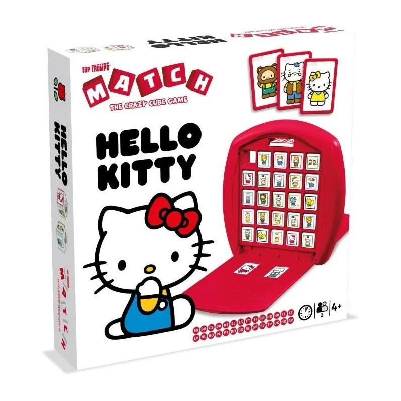 MATCH THE CRAZY CUBE GAME HELLO KITTY