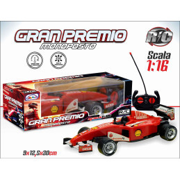 GRAN PREMIO MONOPOSTO R/C 4 CANALI RED