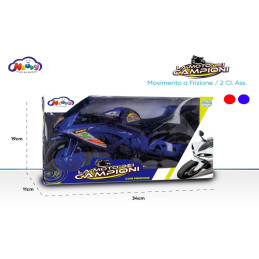 LA MOTO DEI CAMPIONI  A FRIZIONE W/BOX