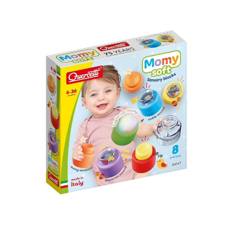 MOMY SOFT DISCOVERY SENSES-8 PEZZI