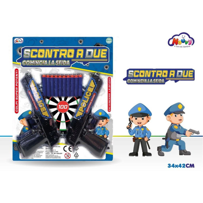 BLISTER 2 PISTOLE MEGA+DARDI