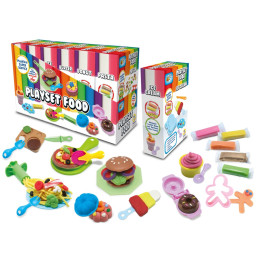 PLAYSET FOOD 3X50 GRAMMI