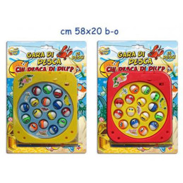 GARA DI PESCA 15 PESCI A BATTERIA 15 CM.