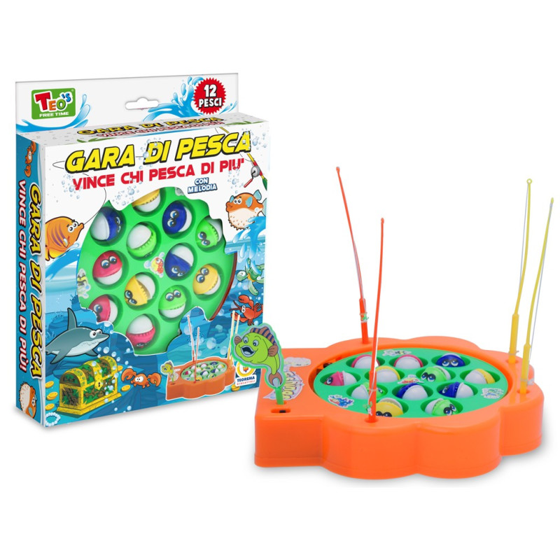 GARA DI PESCA 12 PESCI A BATTERIA