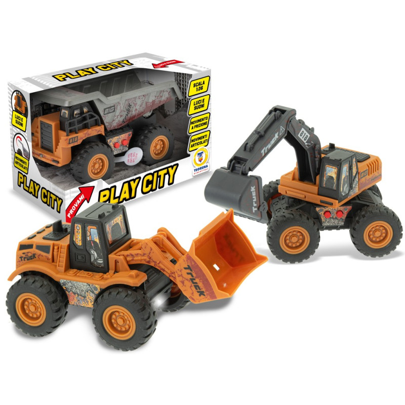 MEZZI IN CANTIERE LUCI E SUONI