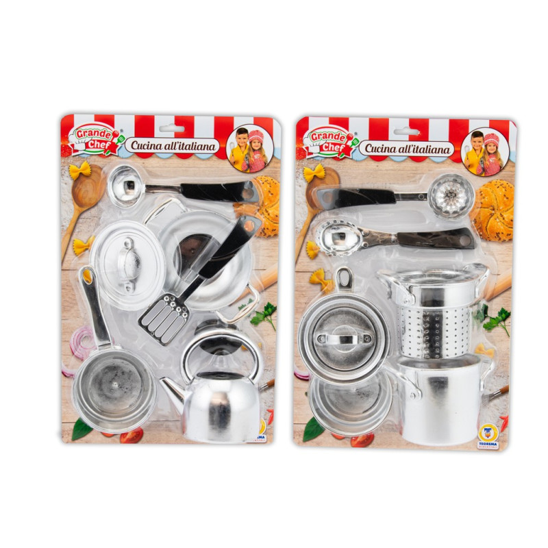 SET PENTOLE CON ACCESSORI