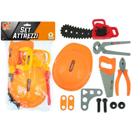 SET ATTREZZI CON CASCHETTO