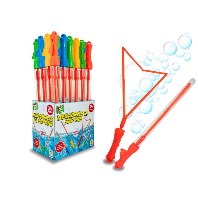BOLLE DI SAPONE IN DISPLAY 24 PEZZI CM.45
