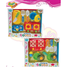 SET GLI ATTREZZI DEL CUOCO IN SCATOLA