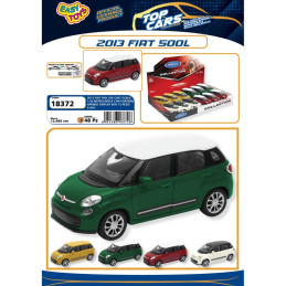 FIAT 500L SCALA 1:48 METALLO RETROCARICA