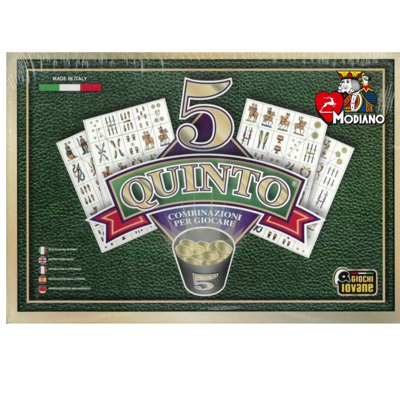 QUINTO GIOCO CON CARTE MODIANO