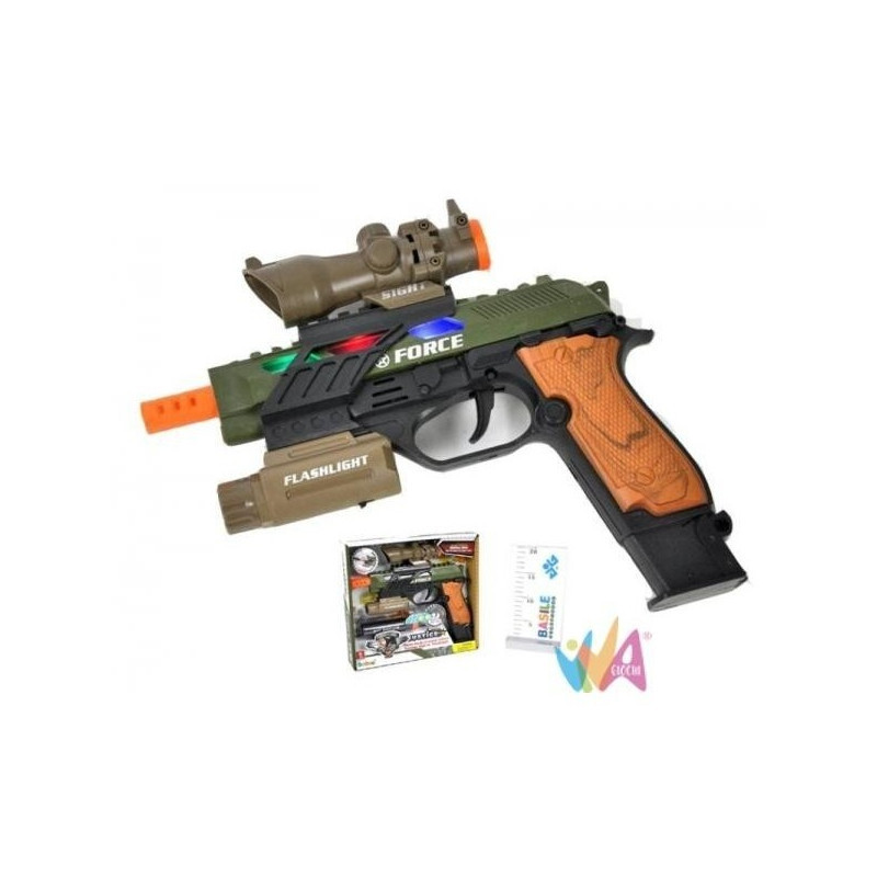 PISTOLA MILITARE CM.20 CON SILENZIATORE